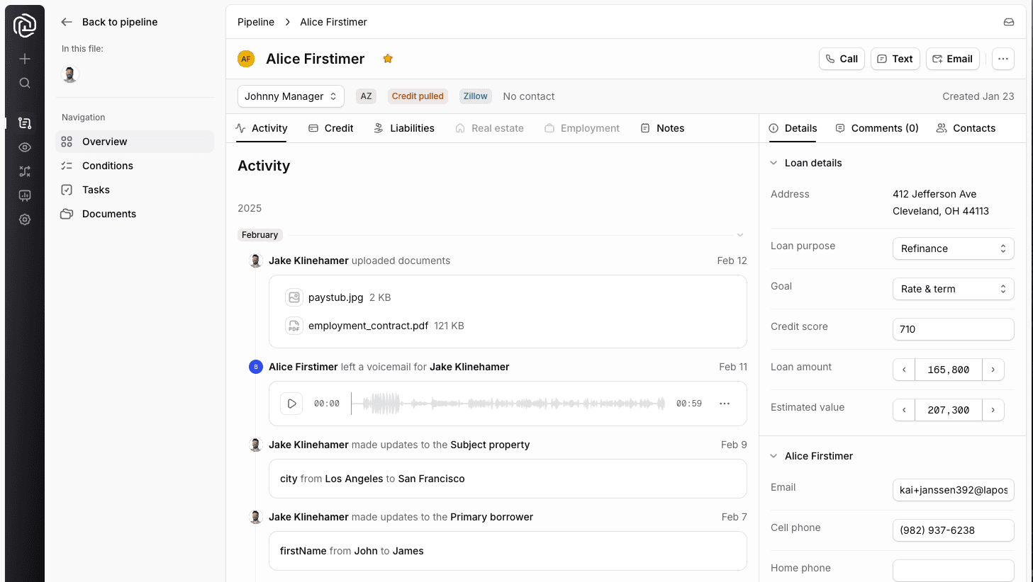 app view